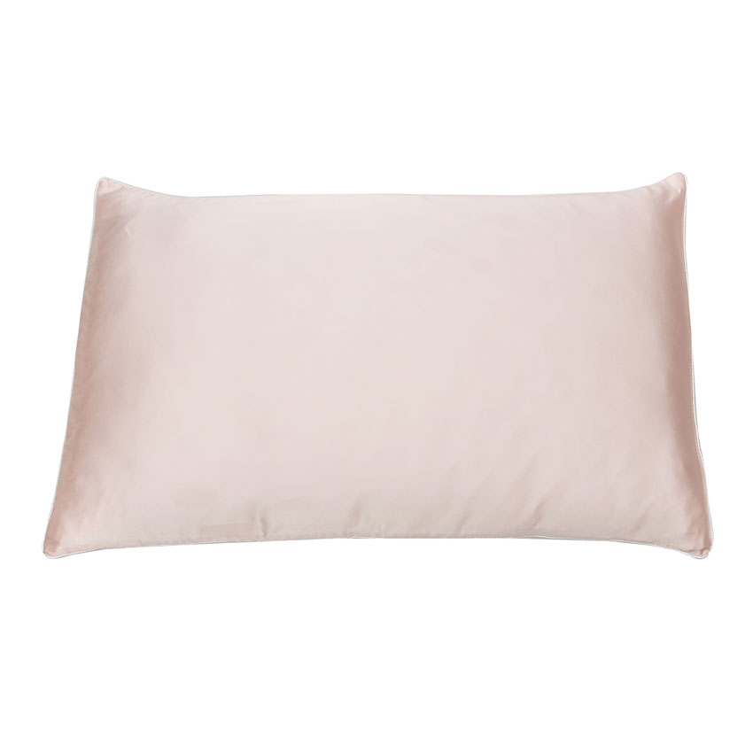Silk pillow pink